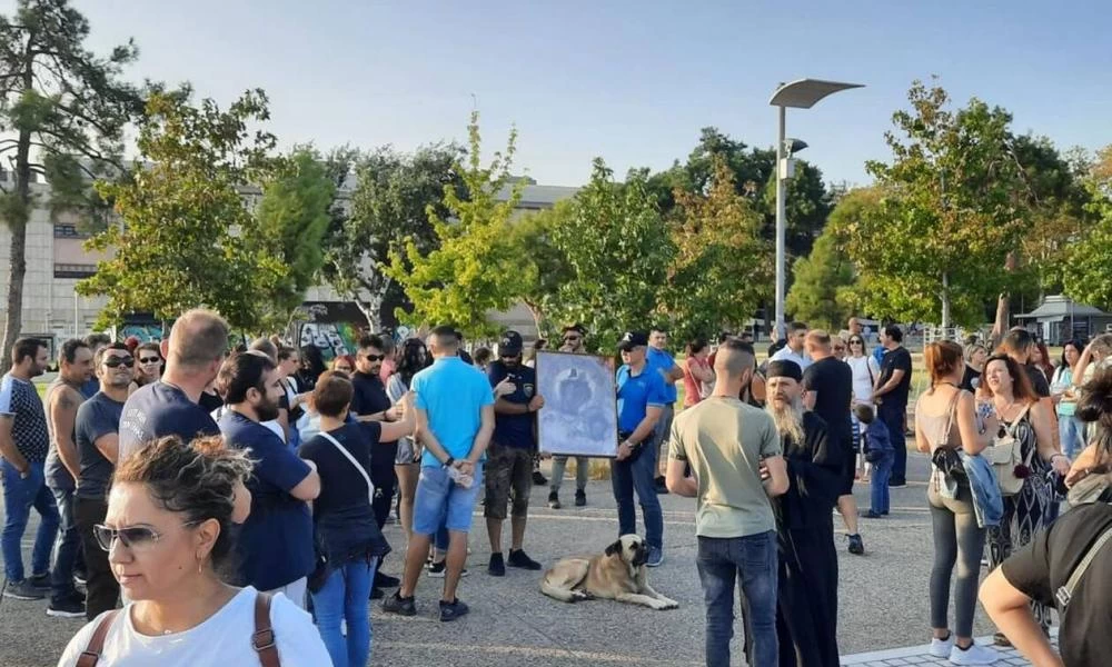 Θεσσαλονίκη: Nέα συγκέντρωση των αρνητών μάσκας